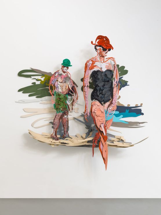 Lady with Red Hat by Eric Fischl contemporary artwork Sculpture