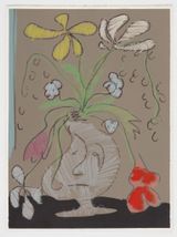Flowers by Antone Konst contemporary artwork painting