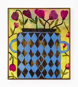 Collectionneur dame by Galina Munroe contemporary artwork painting