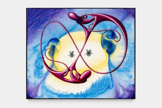 MOBIUS MAYBE US by Kenny Scharf contemporary artwork Painting