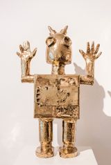 Stux Bot by Mia Fonssagrives Solow contemporary artwork sculpture