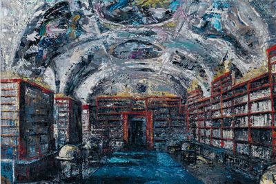 Massimo Giannoni Painting the Space Between Order and Chaos