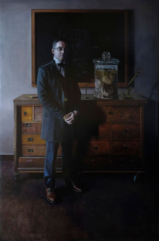 The Creature 5 by Miguel Angel Moya contemporary artwork Painting