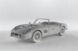 Eroded Ferrari by Daniel Arsham contemporary artwork installation