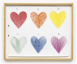 Dutch Hearts 6 by Jim Dine contemporary artwork painting