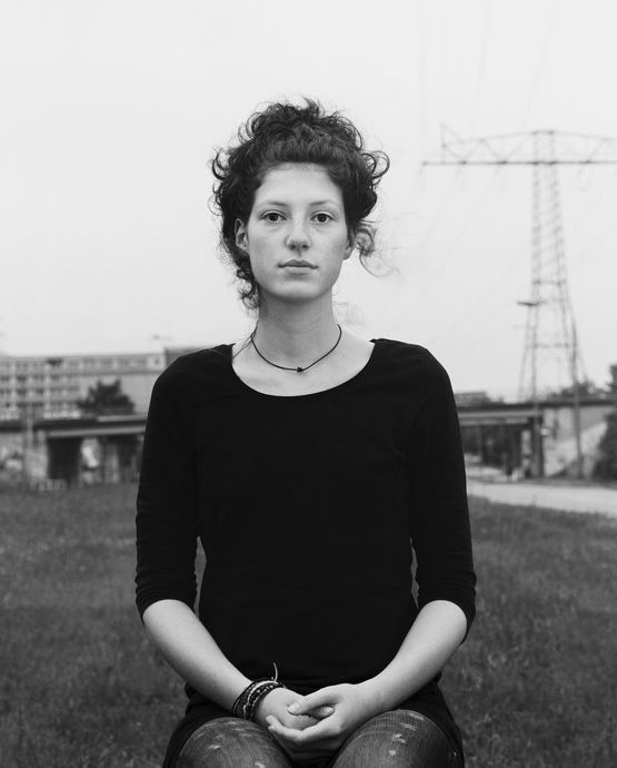 Monalisen der Vorstadte Henrike Berlin by Ute  Werner Mahler contemporary artwork Photography