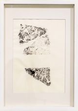 Stone telling Caylus 4 by Boedi Widjaja contemporary artwork works on paper