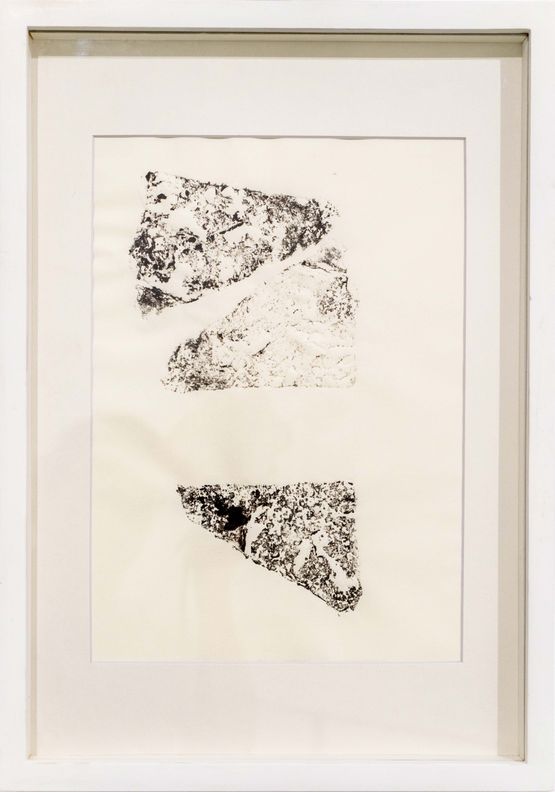 Stone telling Caylus 4 by Boedi Widjaja contemporary artwork Works on Paper
