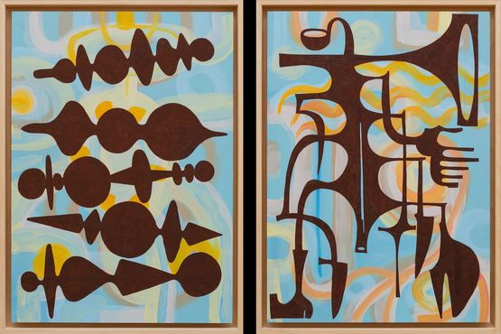 A Post-Historical Machine by Memed Erdener contemporary artwork Painting