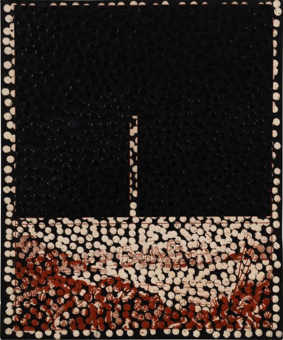Untitled VKQSTVO by Daniel Boyd contemporary artwork Painting