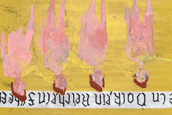 Contemporary art exhibition Georg Baselitz Georg Baselitz Meine Schule at Gagosian 555 West 24th Street New York United States