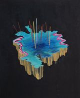 Limites Terrestres by Marianne Morild contemporary artwork painting