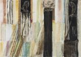 Senza titolo No title by Fausto Melotti contemporary artwork mixed media works on paper