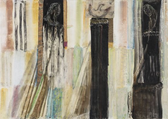 Senza titolo No title by Fausto Melotti contemporary artwork Works on Paper