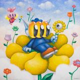 Sunflower by Parinya Sirisinsuk Benzilla contemporary artwork painting