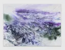 Hanging on the trace of a sigh by Kylie Manning contemporary artwork Painting