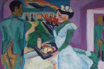 Contemporary art exhibition Ernst Ludwig Kirchner Kirchner  The German Expressionist at Bailly Gallery Longemalle Switzerland