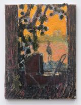 Ginger in Africa by Andrew Cranston contemporary artwork painting works on paper