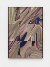 Claro demais como fogo como paz by Gabriela Melzer contemporary artwork painting