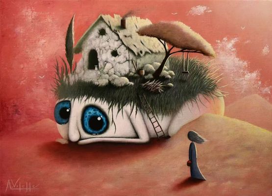 Coming Back Home by August Vilella contemporary artwork Painting