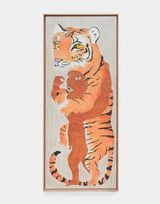 Hombre tigre by Cecilia Vicuna contemporary artwork painting