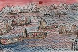 Smooth Transition by Fang Zhaoling contemporary artwork works on paper