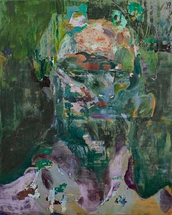 Someone Appearing in the Field by men Ededeen Joshua Hagler contemporary artwork Painting