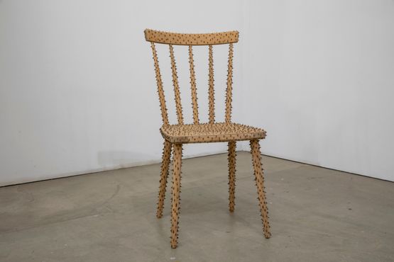 Angestachelt by Angelika Wischermann contemporary artwork Sculpture