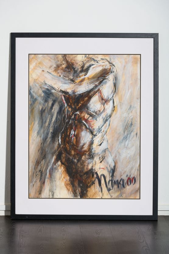 Nama 00 by Solamalay Namasivayam contemporary artwork Works on Paper