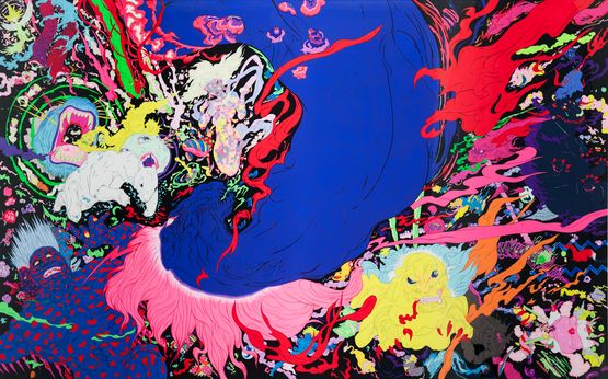 Monsters II by Amano Yoshitaka contemporary artwork Painting