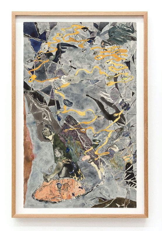 You Are the Wind I am the Song by Adam Lee contemporary artwork Works on Paper