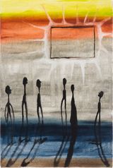 Awakening by Mia Boe contemporary artwork painting