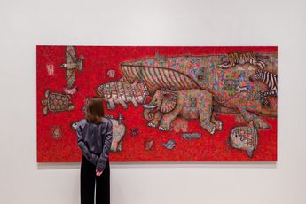 Contemporary art exhibition Yuji Kanamaru Splendid Waltz at Whitestone Gallery Taipei Taiwan