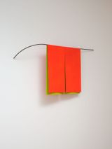 Orange Split by Helen Calder contemporary artwork painting sculpture