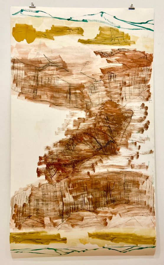 Untitled by Per Kirkeby contemporary artwork Print