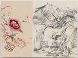 Rehabilitation Training by Dazhi contemporary artwork textile works on paper