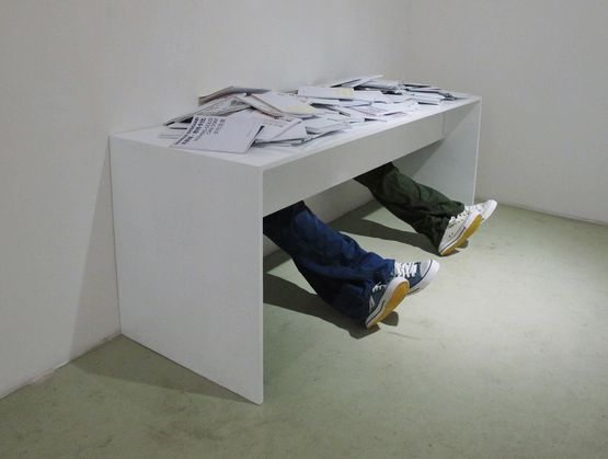 National Sport No. 2 by Zhou Wendou contemporary artwork Installation