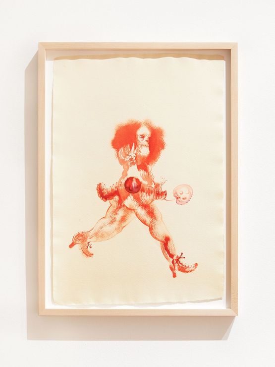 Companion by Veronika Holcova contemporary artwork Works on Paper