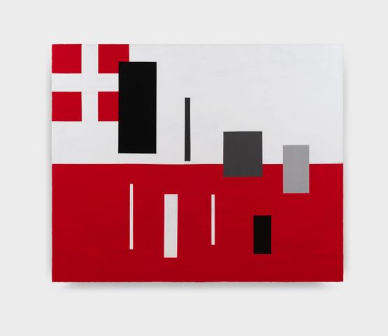 Rietveld Home in Utrecht by David Diao contemporary artwork Painting