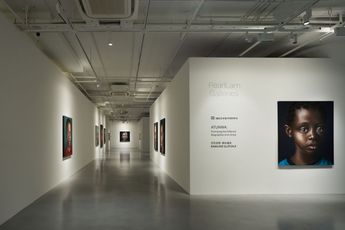 Contemporary art exhibition Babajide Olatunji Atunwa Portraying the Different Biographies of An Artist at Pearl Lam Galleries Shanghai China