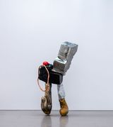 Party hips  emote sculpture  by Justene Williams contemporary artwork design