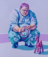 Untitled by Elias Izoli contemporary artwork painting works on paper