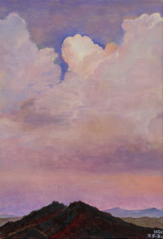 Endless Peaks - Propitious Clouds by Yang Fudong contemporary artwork Painting