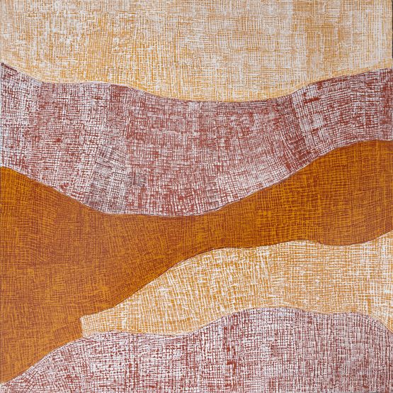 Ngiya Murrakupupuni by Michelle Pulatuwayu Woody Minnapinni contemporary artwork Painting