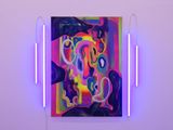 Firestarter by Nicholas Ong contemporary artwork painting works on paper