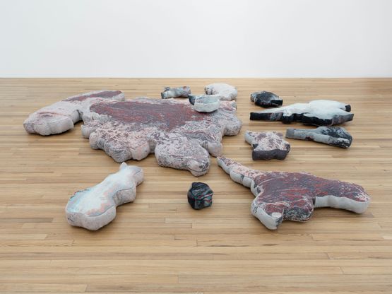 Explosion  Comfort by Goshka Macuga contemporary artwork Sculpture