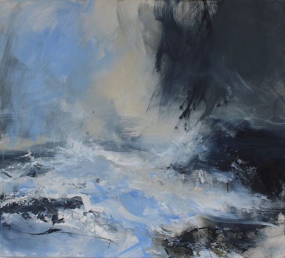 That moment when by Janette Kerr contemporary artwork Painting