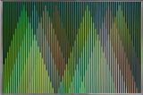Physichromie Panam 229 by Carlos Cruz-Diez contemporary artwork sculpture