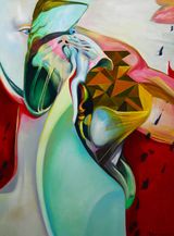 Pearl by Ling Jian contemporary artwork painting