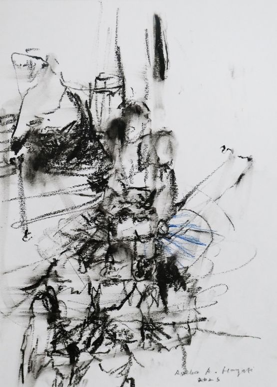 Pusaran 27 by Rizka Azizah Hayati contemporary artwork Works on Paper